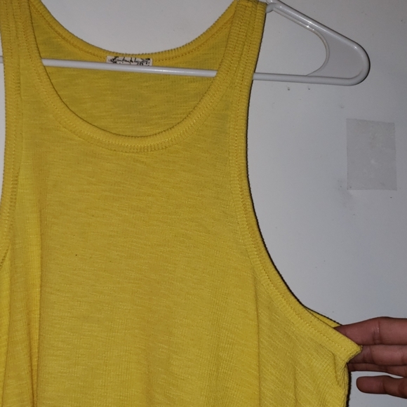 Bright Yellow - •FP Intimately• | Ribbed Tank - Picture 4 of 8